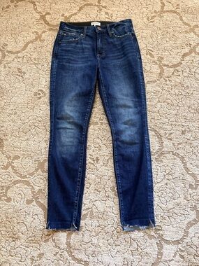 Everflex by Maurice Dark Blue Stretch Skinny Jeans